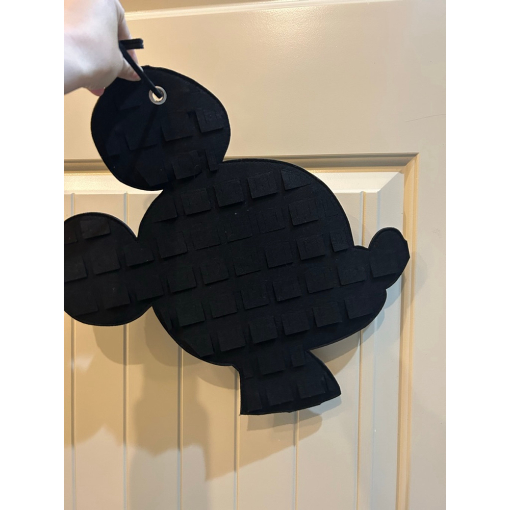 Mickey Mouse head pin display